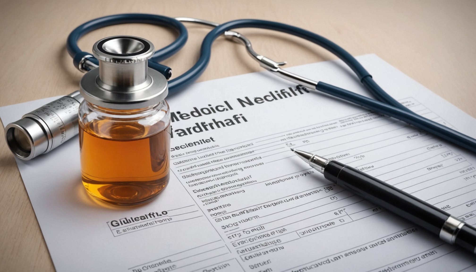 Ilustração médica representando o mecanismo de ação do vardenafil na circulação peniana